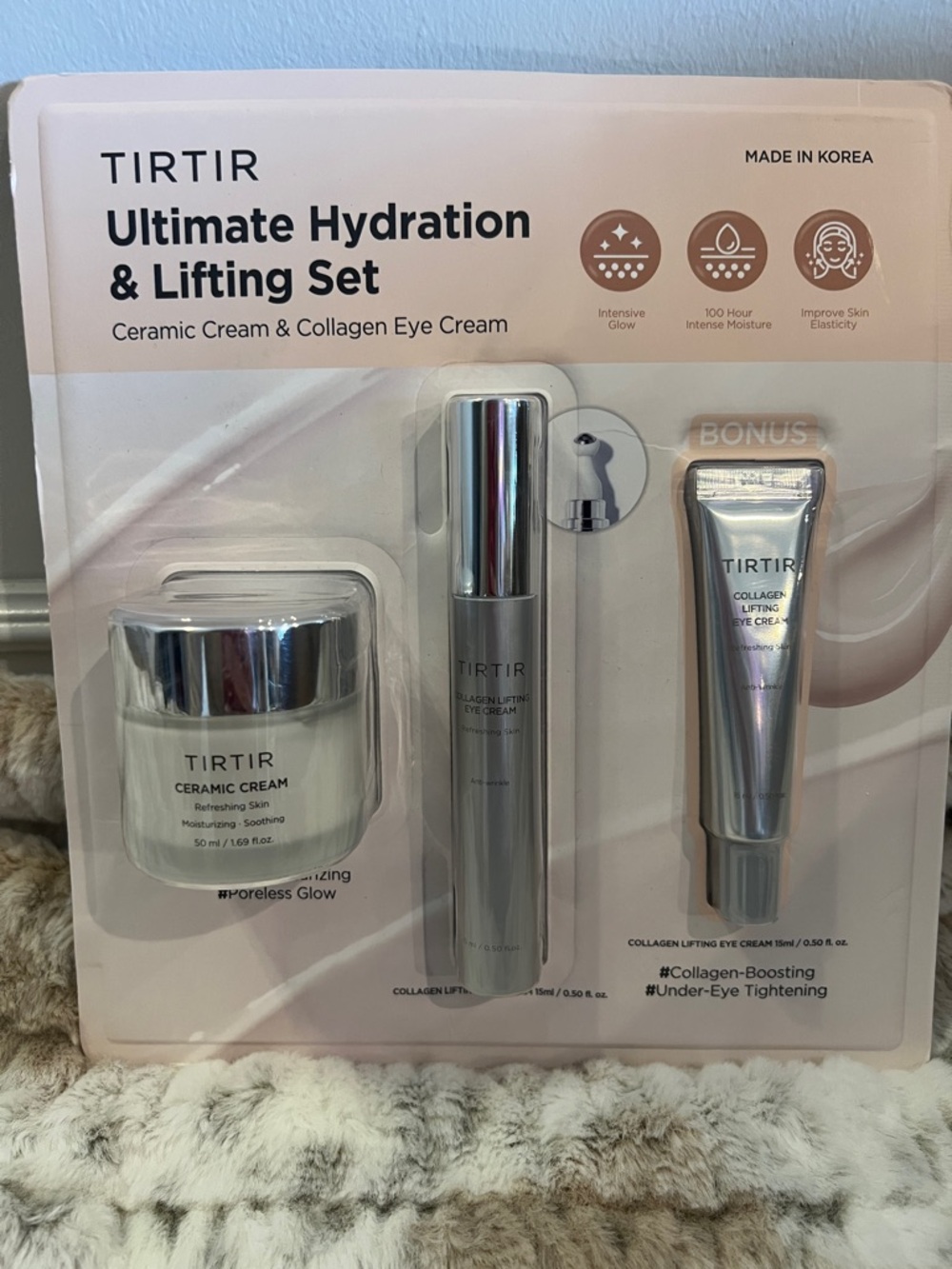 Ultimate Hydration & Lifting Set - White/Silver
